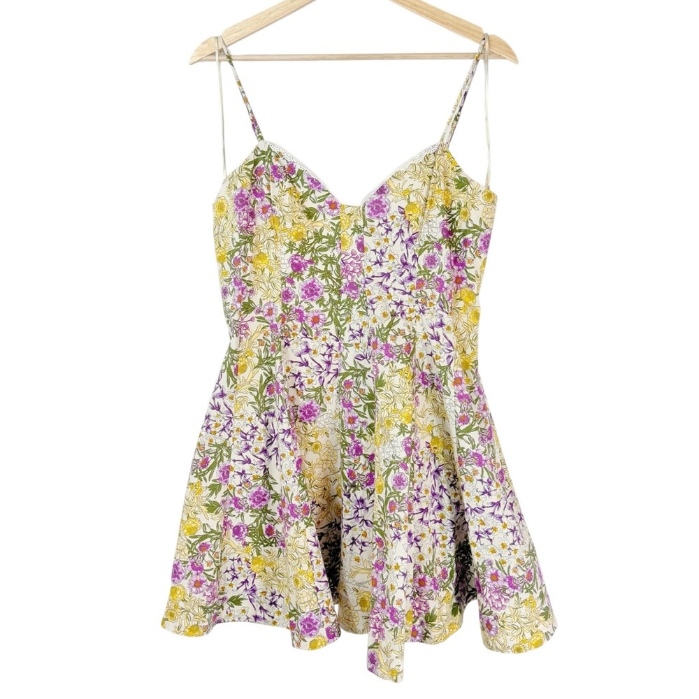 Anthropologie Maeve Lace-Trim Sweetheart
Mini Dress Medium - Picture 4 of 11